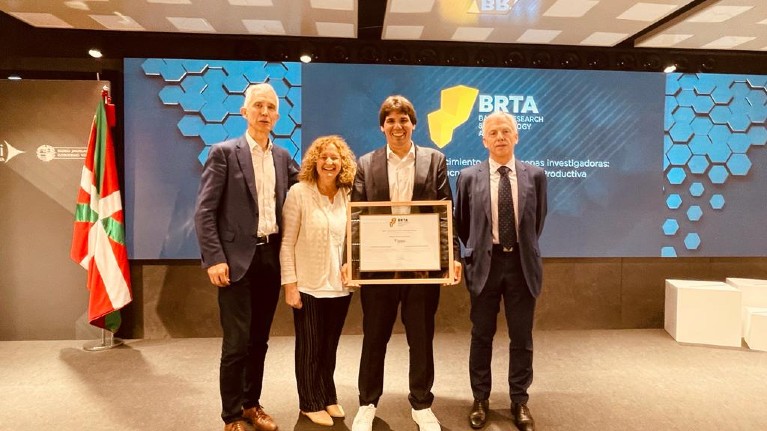 BRTA awards: Borja Pozo, winner of the award for his promising outreach as a young researcher