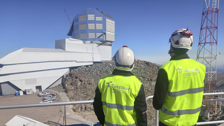 Tekniker collaborates in the construction of the Rubin Observatory telescope