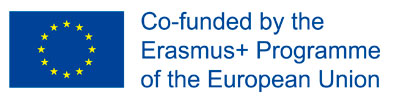 ERASMUS +: El presente proyecto ha sido financiado con el apoyo de la  Comisión Europea. Esta publicación (comunicación) es responsabilidad exclusiva de su autor. La Comisión no es responsable del uso que pueda hacerse de la información aquí difundida.